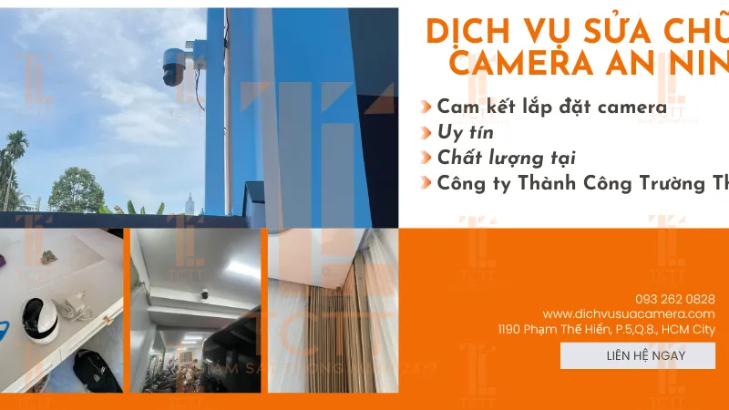 Dịch vụ sửa chữa camera quan sát tại đường Dương Đức Hiền quận Tân Phú