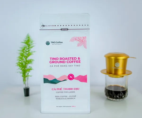 TINO Roasted and Ground Coffee (Blend) - Coffee For Ladies