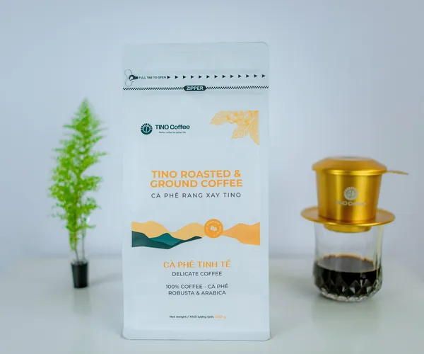 TINO Roasted and Ground Coffee (Blend) - Delicate coffee