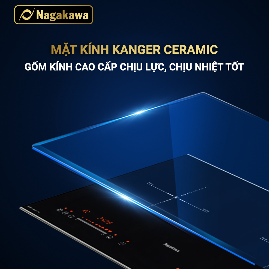 Bếp từ đôi Nagakawa Inverter NAG1213M Bếp từ đôi Nagakawa Inverter NAG1213M