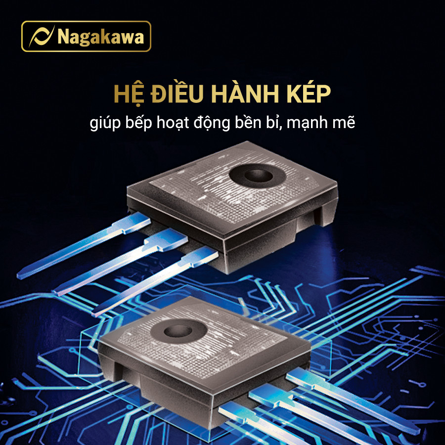 Bếp từ đôi Nagakawa Inverter NAG1214M Bếp từ đôi Nagakawa Inverter NAG1214M