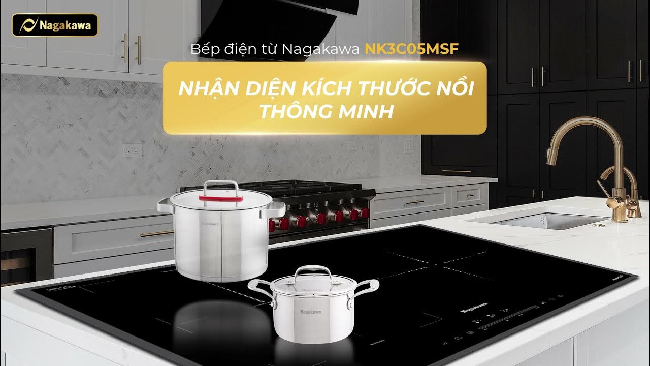 Bếp từ Nagakawa thông minh NK3C05MSF Bếp từ Nagakawa thông minh NK3C05MSF