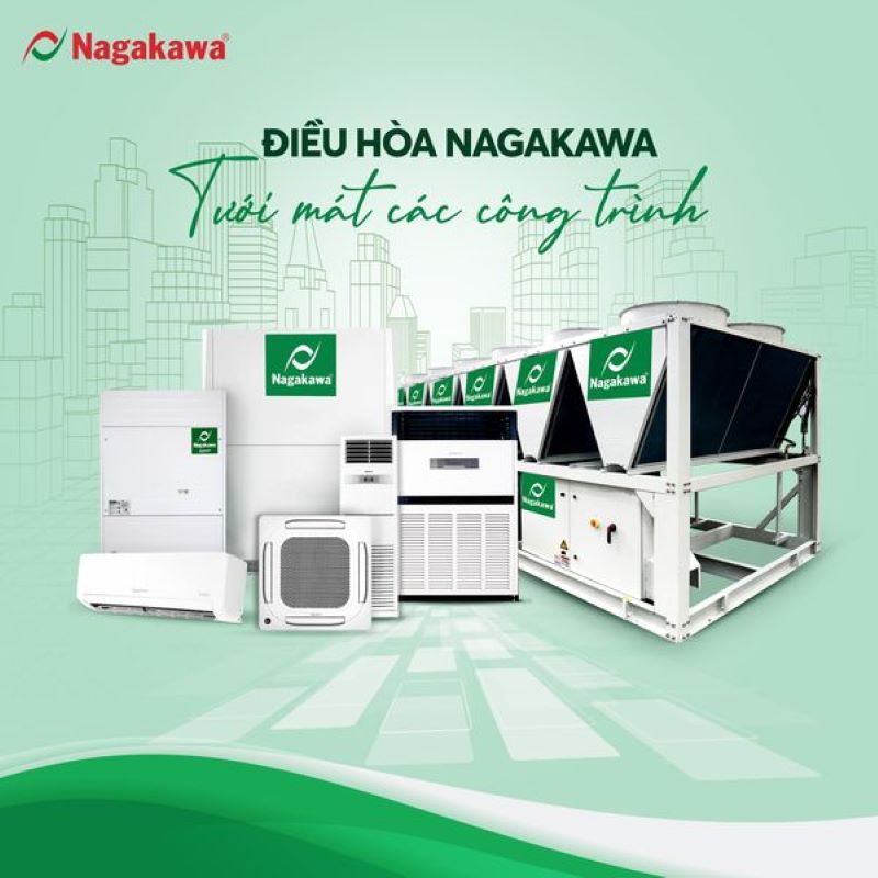 Máy lạnh Nagakawa rất thuận tiện cho việc bảo trì bảo dưỡng Máy lạnh Nagakawa rất thuận tiện cho việc bảo trì bảo dưỡng