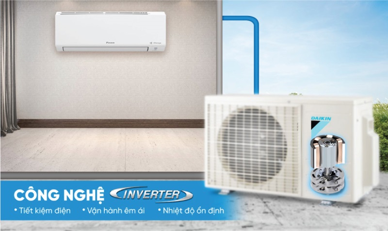 Công nghệ Inverter, Econo mode, Mắt thần thông minh nhận diện chuyển động trên máy Daikin Công nghệ Inverter, Econo mode, Mắt thần thông minh nhận diện chuyển động trên máy Daikin