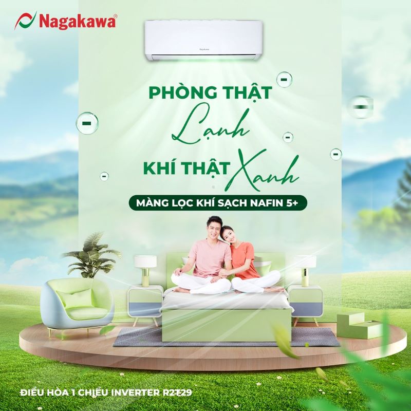 Công nghệ lọc mùi kháng khuẩn máy lạnh Nagakawa rât tốt cho người dùng Công nghệ lọc mùi kháng khuẩn máy lạnh Nagakawa rât tốt cho người dùng