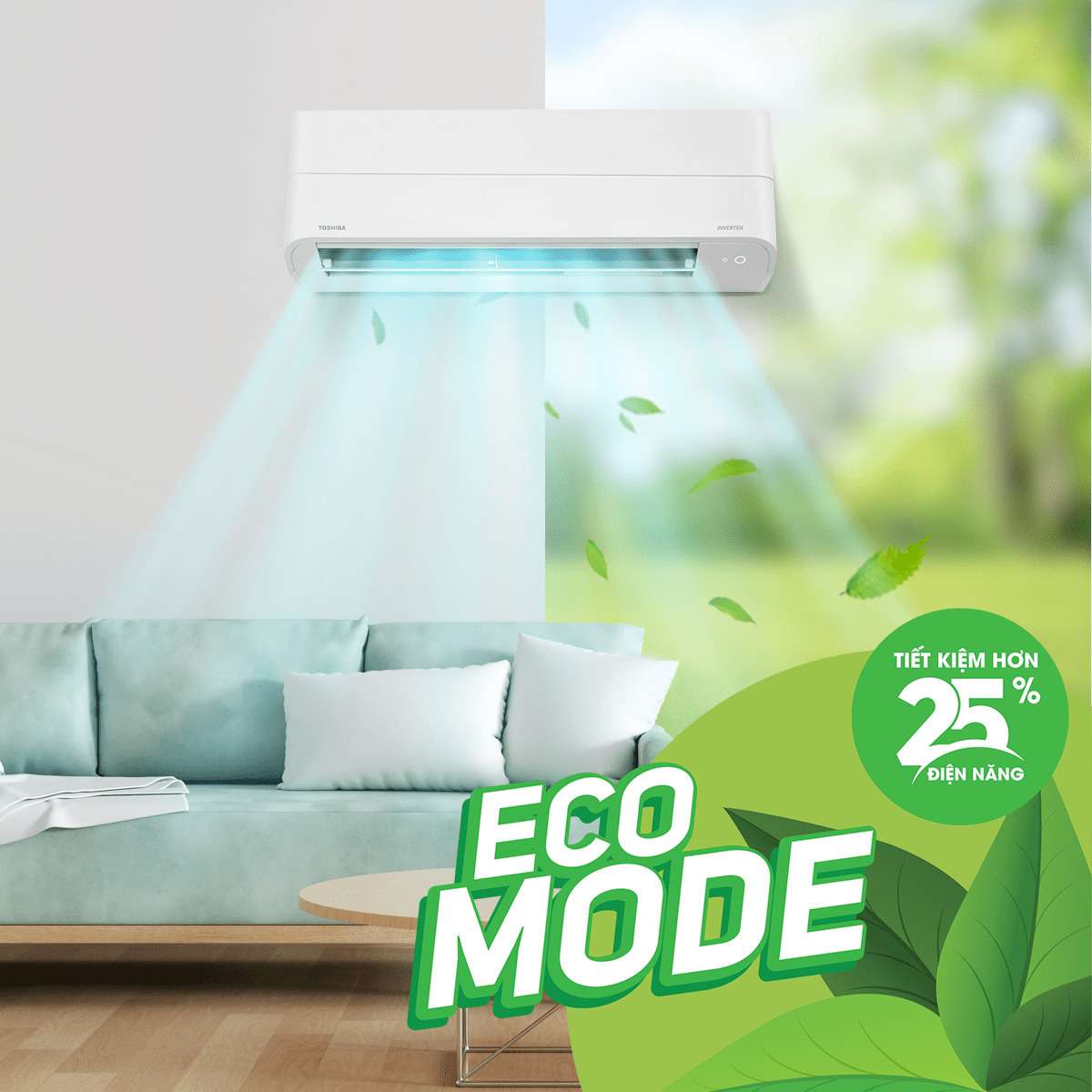 Công nghệ tiết kiệm điện Eco máy lạnh Toshiba 1hp inverter  Công nghệ tiết kiệm điện Eco máy lạnh Toshiba 1hp inverter