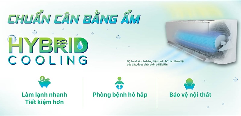 Công nghệ Hybrid Cooling – Chuẩn cân bằng ẩm Công nghệ Hybrid Cooling – Chuẩn cân bằng ẩm
