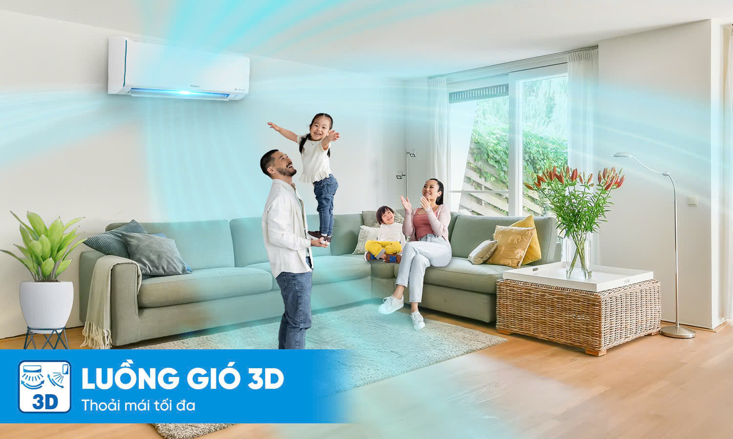 Không gian thoáng mát sau khi sửa chữa máy lạnh Không gian thoáng mát sau khi sửa chữa máy lạnh