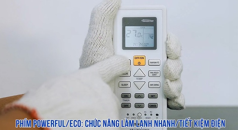 Cách sử dụng chế độ làm lạnh nhanh Powerful Cách sử dụng chế độ làm lạnh nhanh Powerful