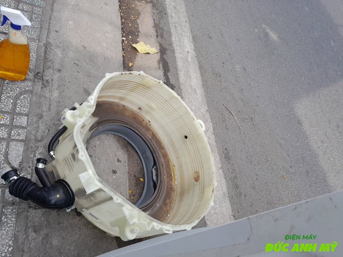 làm sạch máy giặt làm sạch máy giặt