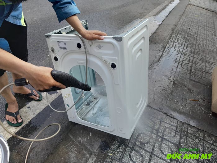 làm sạch máy giặt làm sạch máy giặt