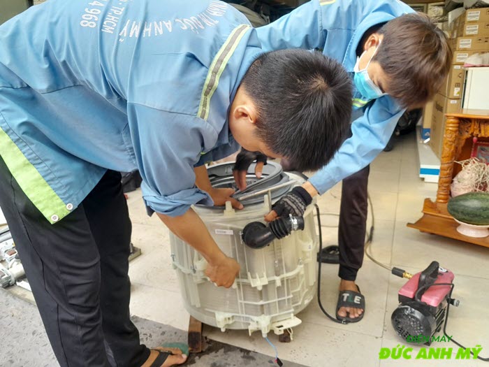 làm sạch máy giặt làm sạch máy giặt