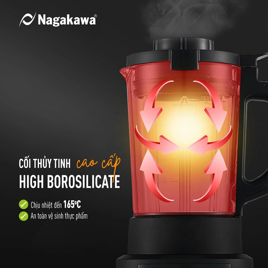 Máy làm sữa hạt đa năng Nagakawa NAG0824 Máy làm sữa hạt đa năng Nagakawa NAG0824