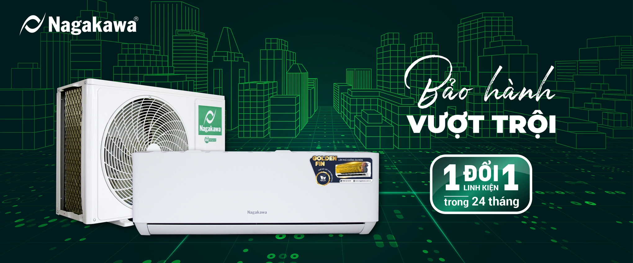 Máy lạnh 1 chiều Nagakawa 12000 BTU/H NS-C12R2T31 Máy lạnh 1 chiều Nagakawa 12000 BTU/H NS-C12R2T31