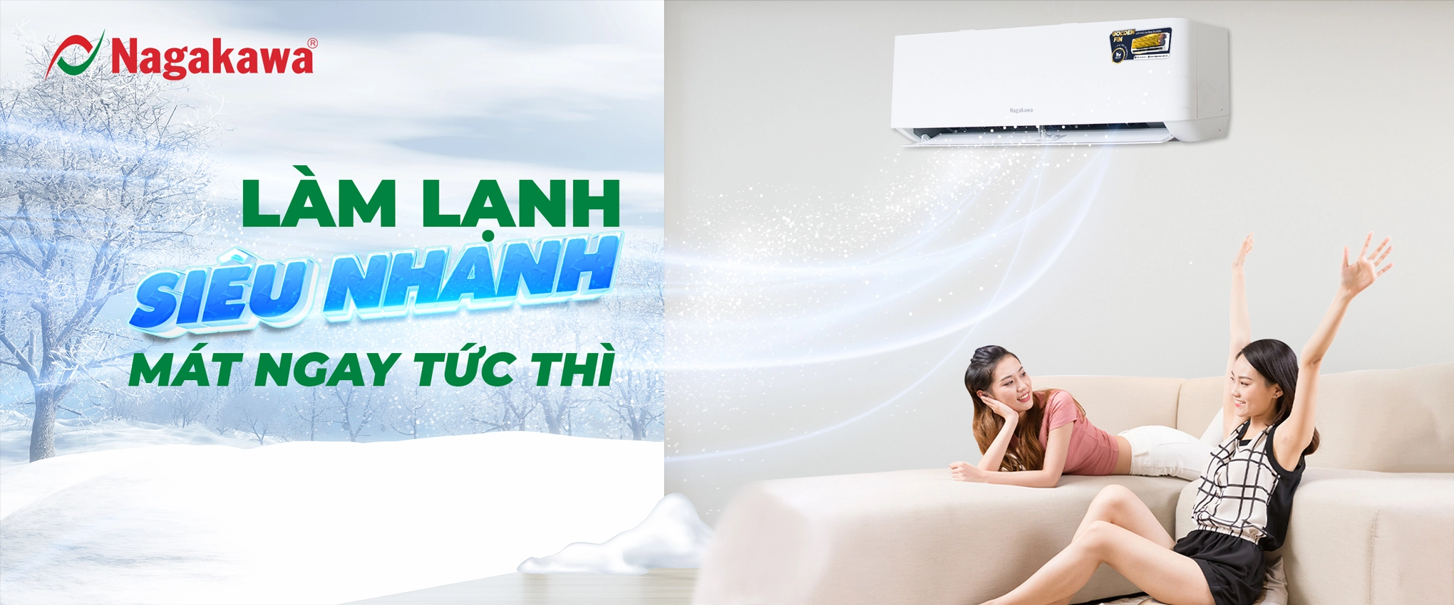 Máy lạnh 1 chiều Nagakawa 12000 BTU/H NS-C12R2T31 Máy lạnh 1 chiều Nagakawa 12000 BTU/H NS-C12R2T31