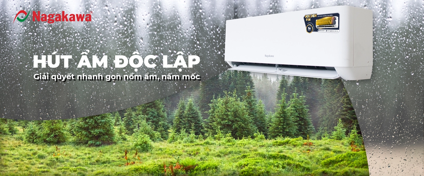 Máy lạnh 1 chiều Nagakawa 12000 BTU/H NS-C12R2T31 Máy lạnh 1 chiều Nagakawa 12000 BTU/H NS-C12R2T31