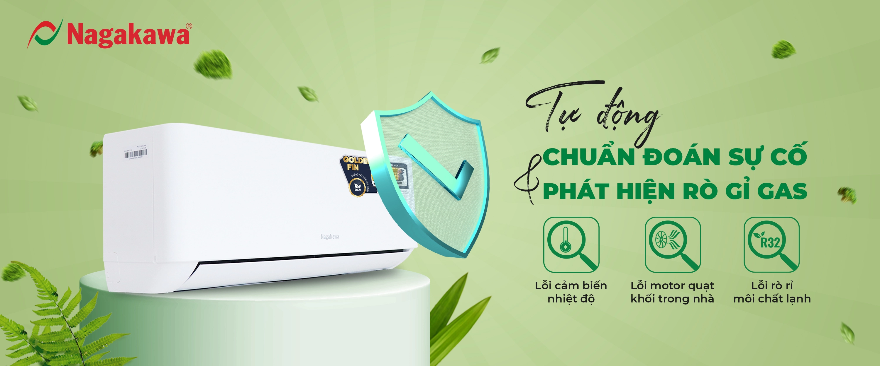Máy lạnh 1 chiều Nagakawa 12000 BTU/H NS-C12R2T31 Máy lạnh 1 chiều Nagakawa 12000 BTU/H NS-C12R2T31