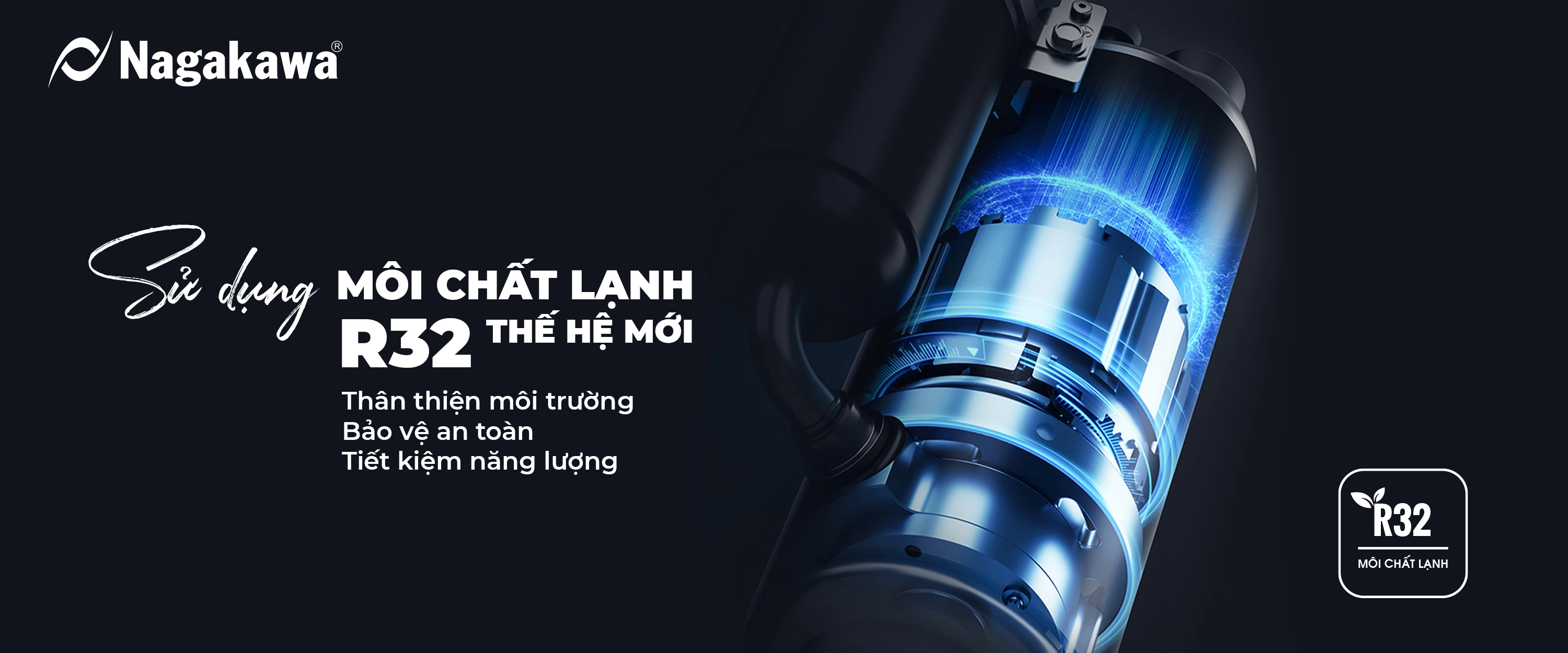 Máy lạnh 1 chiều Nagakawa 12000 BTU/H NS-C12R2T31 Máy lạnh 1 chiều Nagakawa 12000 BTU/H NS-C12R2T31