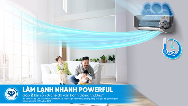 Daikin 2,5hp inverter FTKF60ZVMV làm lạnh nhanh tức thì trong 5 phút Daikin 2,5hp inverter FTKF60ZVMV làm lạnh nhanh tức thì trong 5 phút
