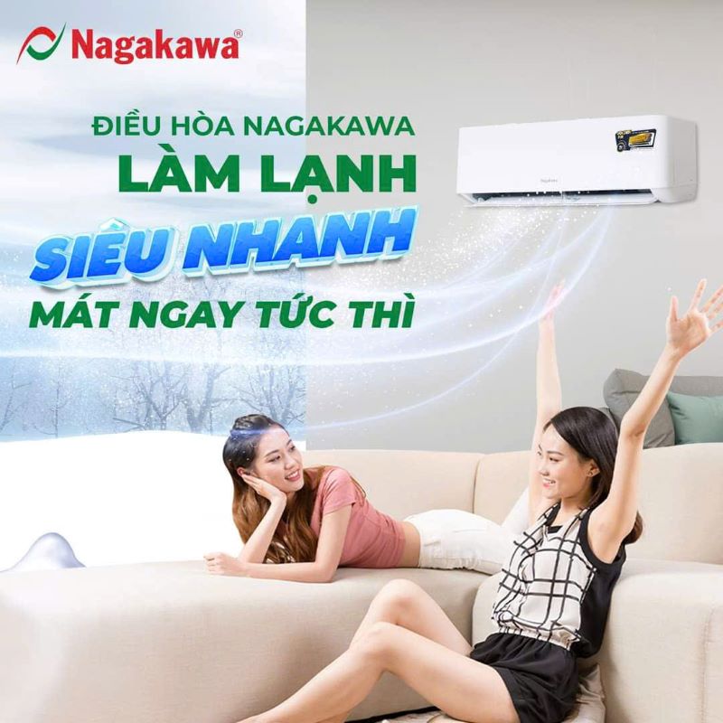 Máy lạnh nagakawa inverter giá rẻ bền đẹp