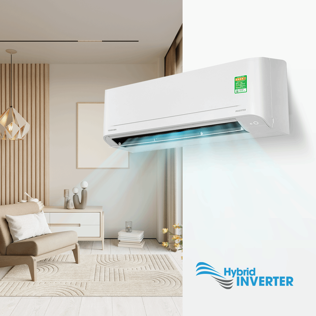 Máy lạnh Toshiba inverter 1,5hp Ras-H13S4KCV2G-V tiết kiệm điện Máy lạnh Toshiba inverter 1,5hp Ras-H13S4KCV2G-V tiết kiệm điện