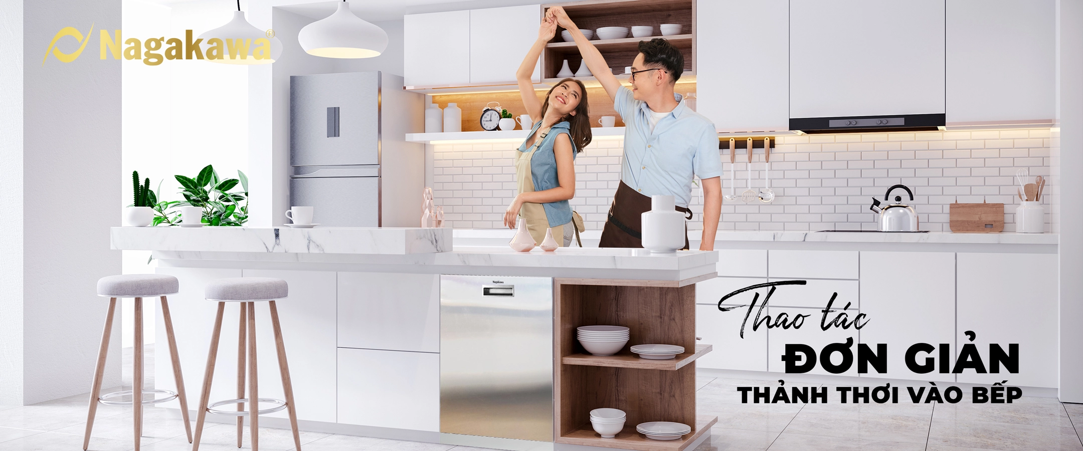 Máy rửa chén bát 15 bộ cao cấp Nagakawa NK15D06M - Diệt khuẩn UV Led, Nano Silver Máy rửa chén bát 15 bộ cao cấp Nagakawa NK15D06M - Diệt khuẩn UV Led, Nano Silver