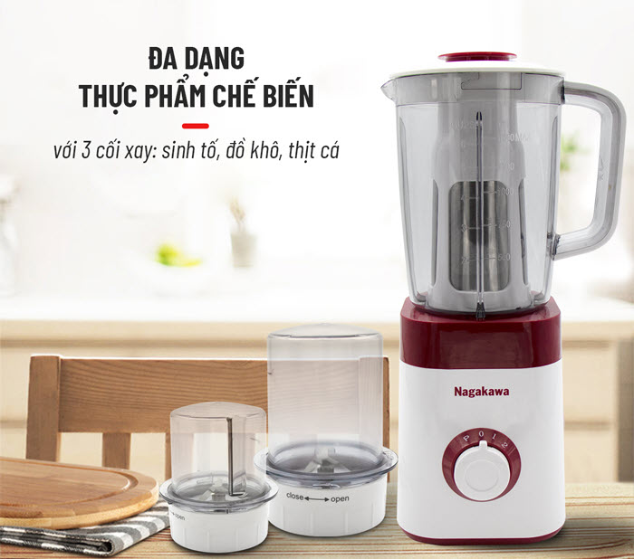 Máy xay sinh tố Nagakawa NAG0816 Máy xay sinh tố Nagakawa NAG0816