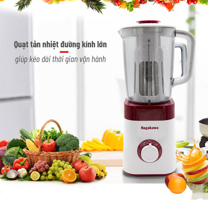 Máy xay sinh tố Nagakawa NAG0816 Máy xay sinh tố Nagakawa NAG0816