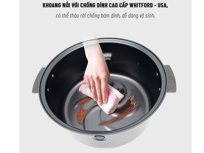 Nồi chiên không dầu 9L Nagakawa NAG3302 Nồi chiên không dầu 9L Nagakawa NAG3302
