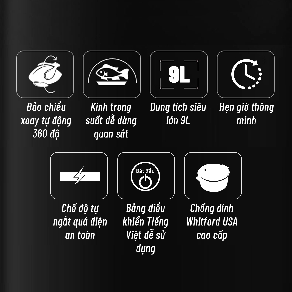 Nồi chiên không dầu Smartplus Nagakawa NAG3303 Nồi chiên không dầu Smartplus Nagakawa NAG3303