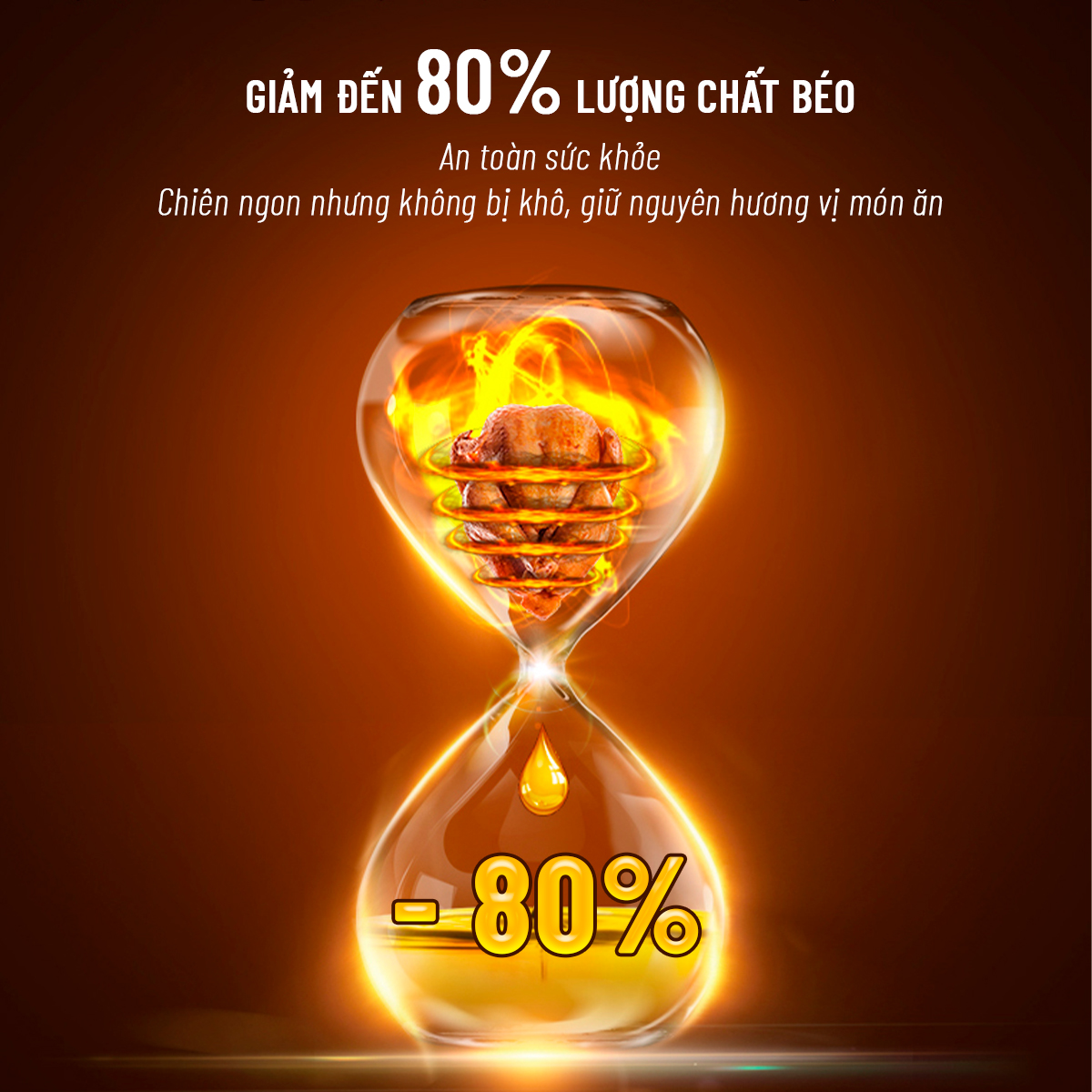 Nồi chiên không dầu Smartplus Nagakawa NAG3303 Nồi chiên không dầu Smartplus Nagakawa NAG3303