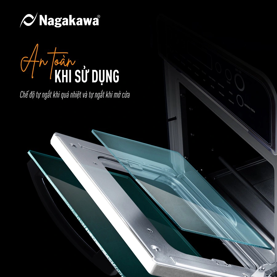 Nồi chiên không dầu Nagakawa NAG3308 Nồi chiên không dầu Nagakawa NAG3308