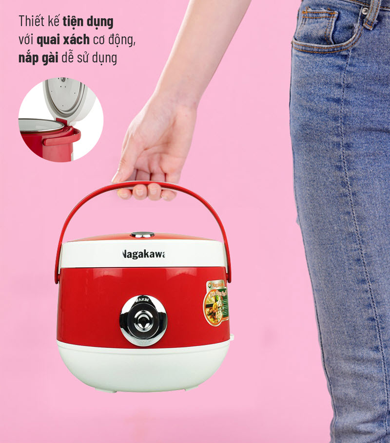 Nồi cơm điện 1,8L Nagakawa NAG0101 Nồi cơm điện 1,8L Nagakawa NAG0101