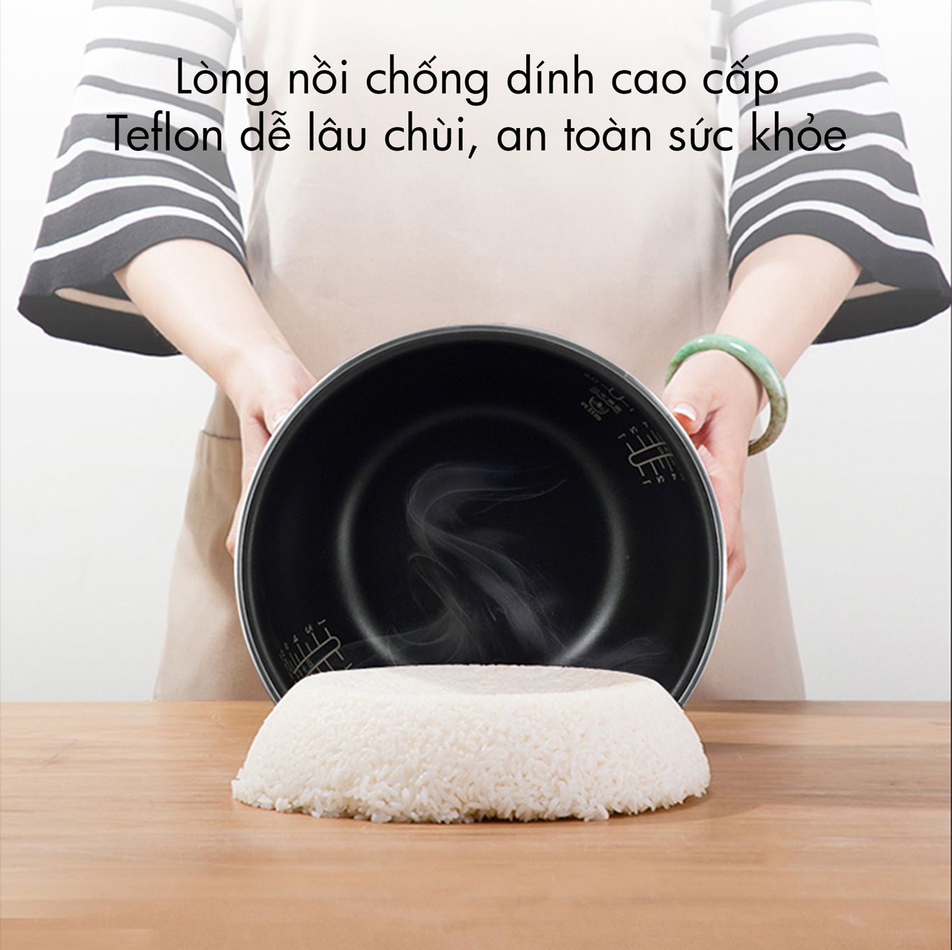 Nồi cơm điện nắp gài 1,8L Nagakawa NAG0111 Nồi cơm điện nắp gài 1,8L Nagakawa NAG0111