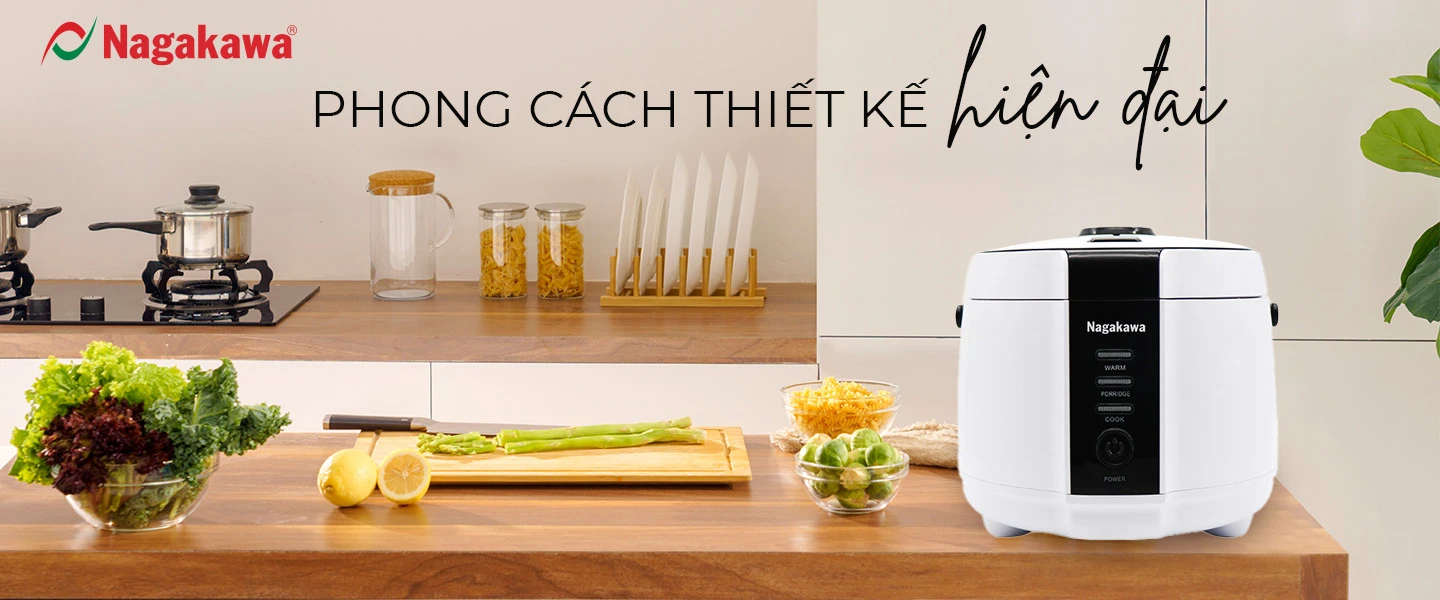 Nồi cơm điện 1,2L Nagakawa NAG0131 Nồi cơm điện 1,2L Nagakawa NAG0131