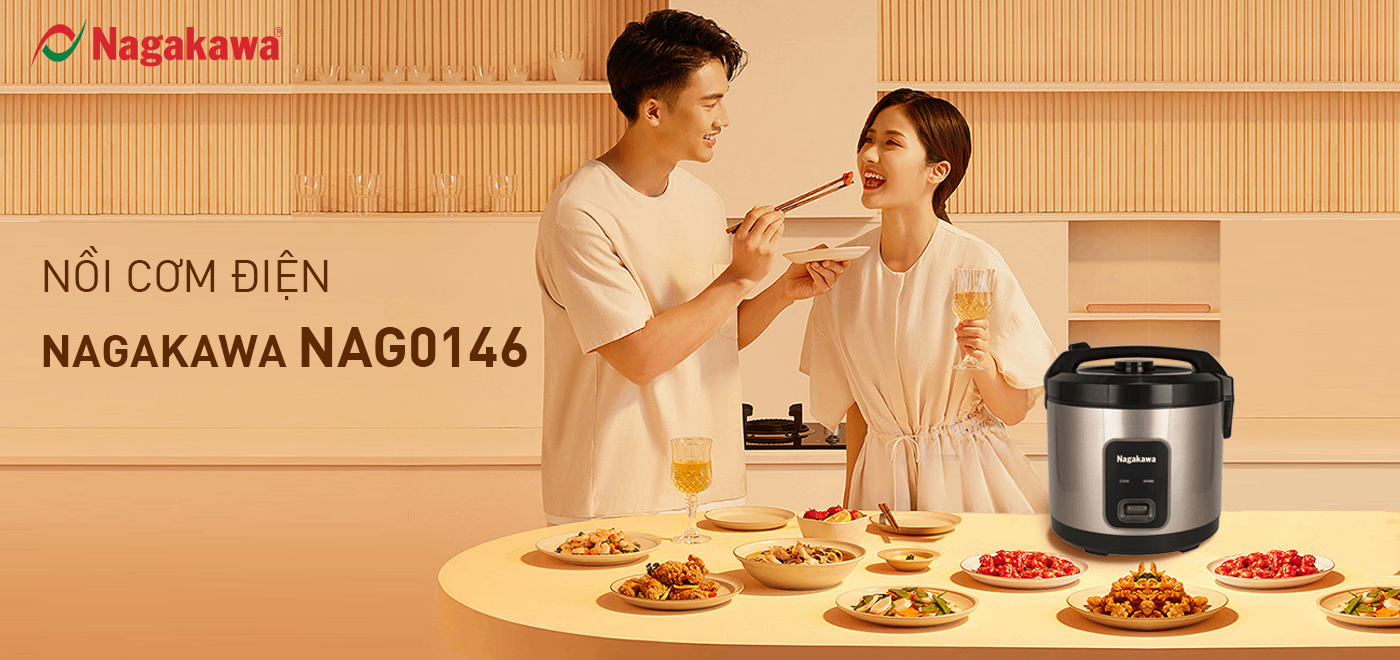 Nồi cơm điện 1,8L Nagakawa NAG0146 Nồi cơm điện 1,8L Nagakawa NAG0146