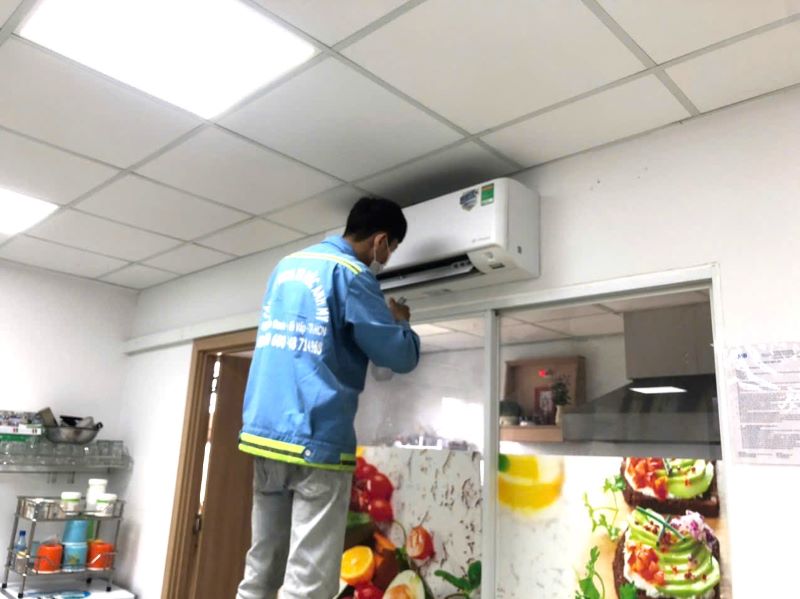 Qui trình sửa máy lạnh Panasonic chảy nước Qui trình sửa máy lạnh Panasonic chảy nước