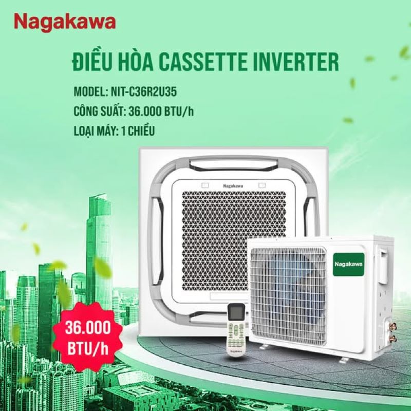 Máy lạnh Nagakawa có thiết kế mới sang trọng hơn Máy lạnh Nagakawa có thiết kế mới sang trọng hơn