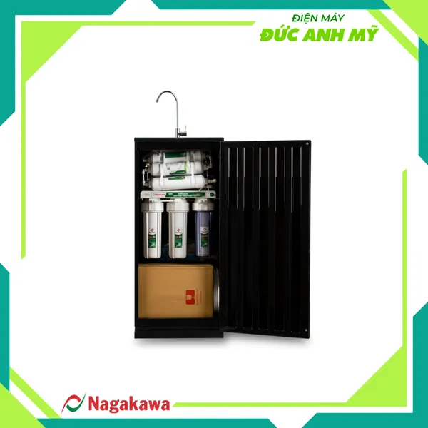 Máy lọc nước R.O Hydrogen 10 lõi Nagakawa NAG0508FB
