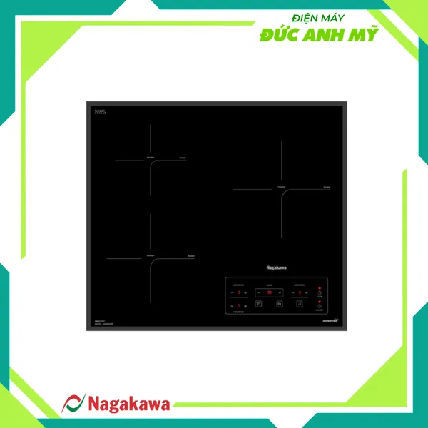 Bếp từ 3 lò Nagakawa Inverter NK3C02MS