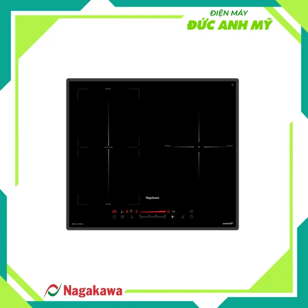 Bếp từ 3 lò Nagakawa UltraSlim NK3C06M