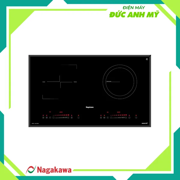 Bếp từ hồng ngoại đôi Nagakawa Inverter NAG1252M