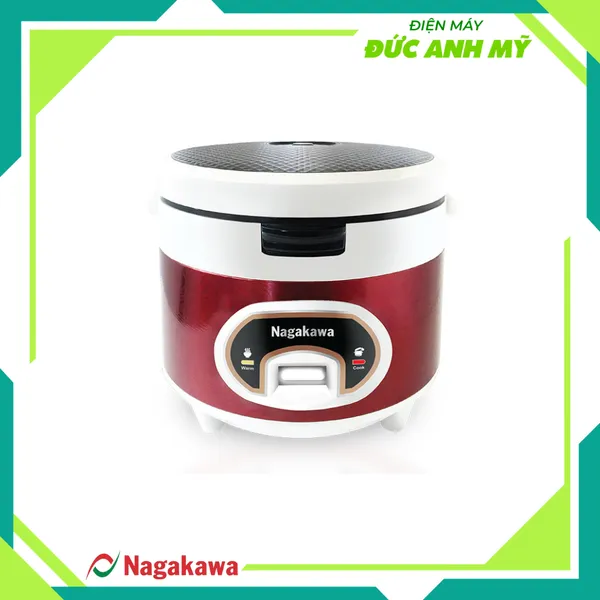 Nồi cơm điện nắp gài 1,8L Nagakawa NAG0111