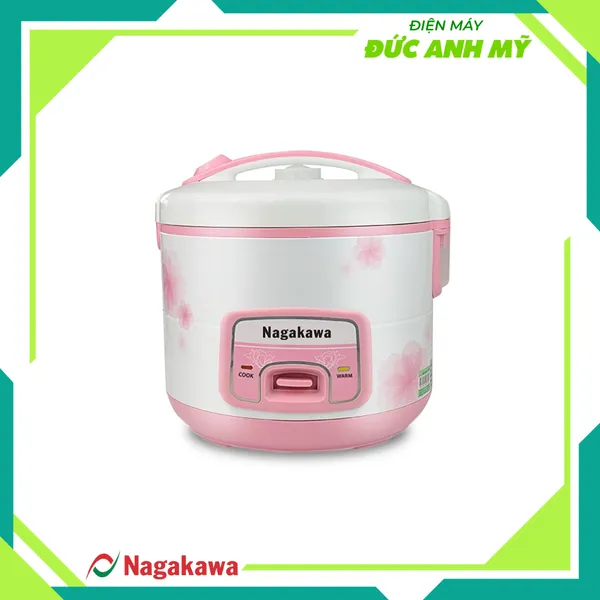 Nồi cơm điện 1,8L Nagakawa NAG0113 
