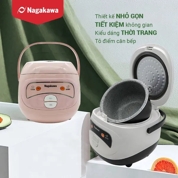 Nồi cơm điện 1L Nagakawa NAG0134