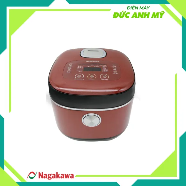 Nồi cơm điện 1,8L lòng niêu Nagakawa NAG0135 - Tích hợp 10 chương trình nấu