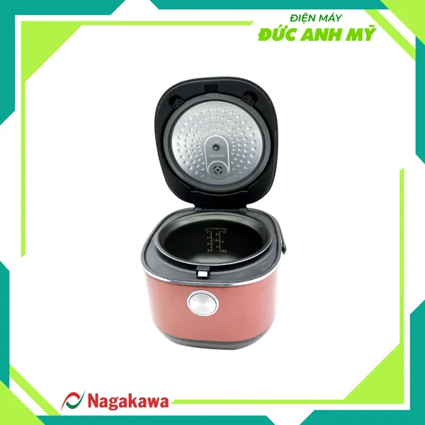 Nồi cơm điện 1,8L lòng niêu Nagakawa NAG0135 - Tích hợp 10 chương trình nấu