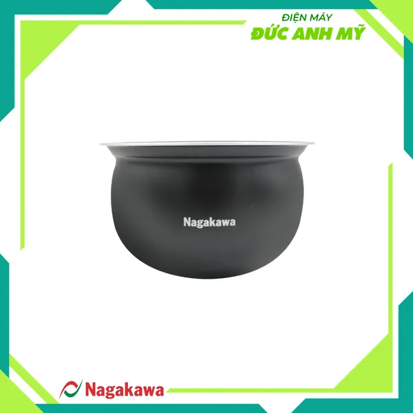 Nồi cơm điện 1,8L lòng niêu Nagakawa NAG0135 - Tích hợp 10 chương trình nấu