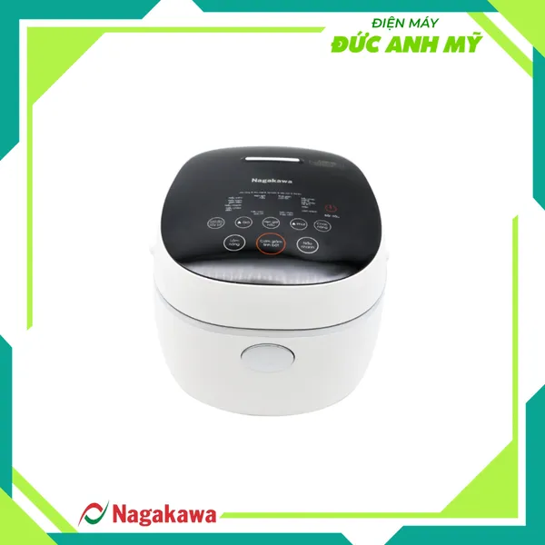 Nồi cơm điện 1.2L cảm ứng Nagakawa NAG0136 - Tích hợp 11 chương trình nấu