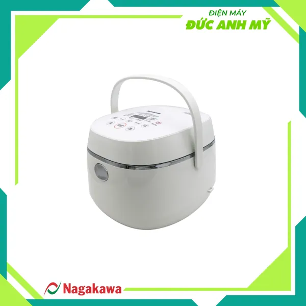Nồi cơm điện 1.2L cảm ứng Nagakawa NAG0136 - Tích hợp 11 chương trình nấu